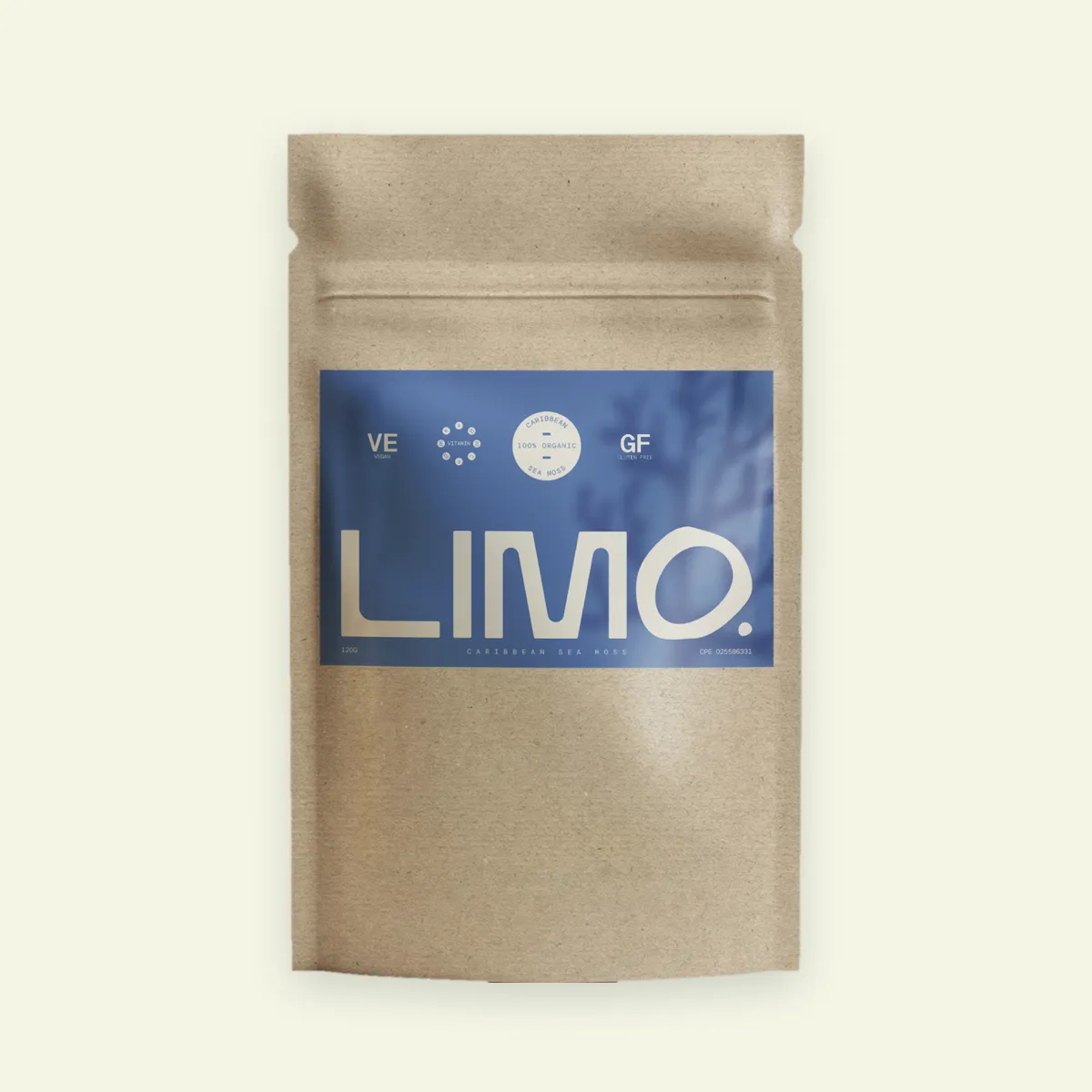 Algas marinas secas 120 g de LIMO del Caribe